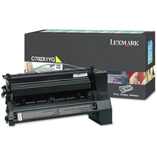 Cartucho de Tóner Original Lexmark C782X1YG Amarillo