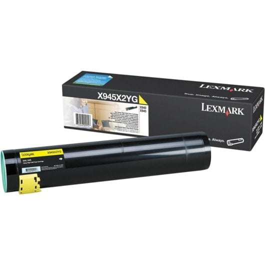 Cartucho de toner Lexmark X945X2YG 1 unidade(s) Original Amarelo