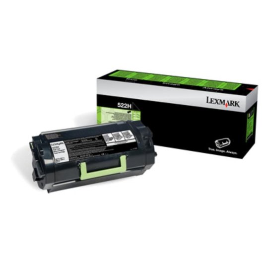 Originele Lexmark 522H Zwart Tonercartridge