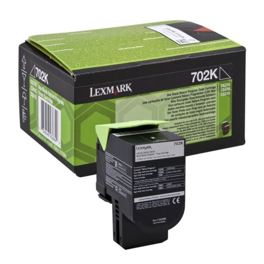Cartuccia toner Lexmark 702K R 1 pezzo(i) Originale Nero