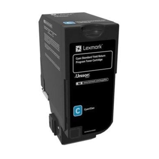 Cartucho de Tóner Original Lexmark 74C2SC0 Cian