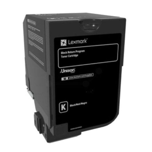 Cartucho de Tóner Original Lexmark 74C2HK0 Negro
