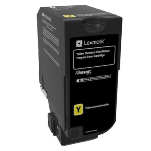 Cartucho de Tóner Original Lexmark 74C2SY0 Amarillo