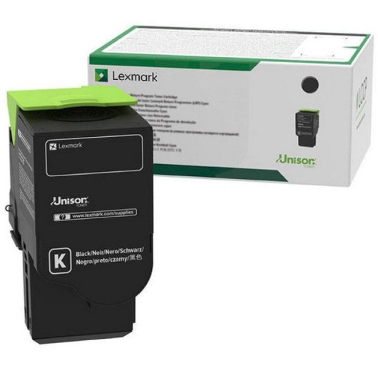 Cartucho de toner Lexmark 78C2XK0 1 unidade(s) Original Preto