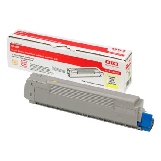 OKI 43487709 cartuccia toner 1 pezzo(i) Originale Giallo