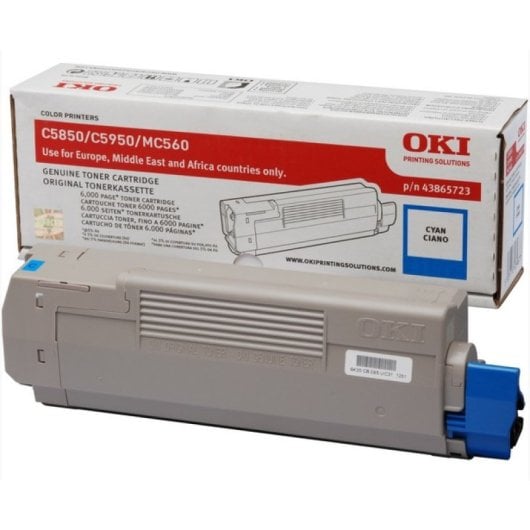 OKI 43865723 cartuccia toner 1 pz. Originale Ciano