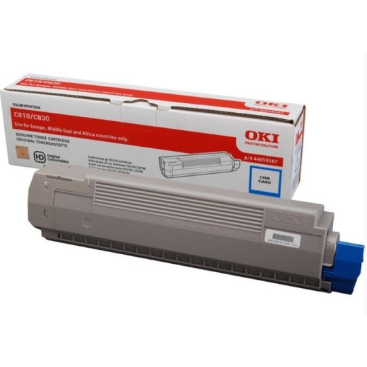OKI 44059107 cartuccia toner 1 pz. Originale Ciano