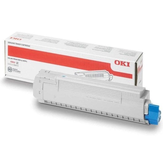 Cartuccia toner Oki 45862821 Ciano per ES8453 ES8473 10000 pagine