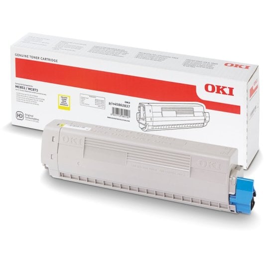 OKI 45862837 cartuccia toner 1 pezzo(i) Originale Giallo