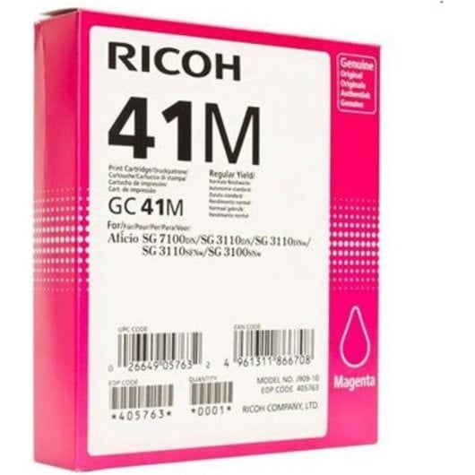 Ricoh 405763 Druckerpatrone 1 Stück(e) Original Standardertrag Magenta