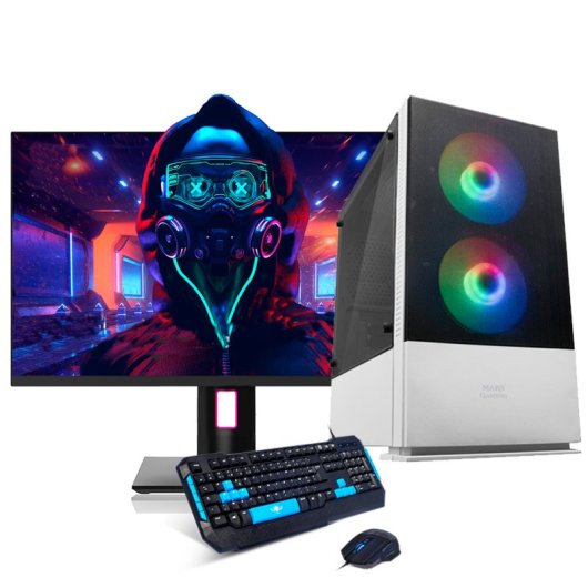 Neo-PC Pack Pc Gaming Max-M AMD Ryzen 7 5700G/16GB/1TB + 480GB SSD + Monitor 27" FullHD + Teclado e Rato
