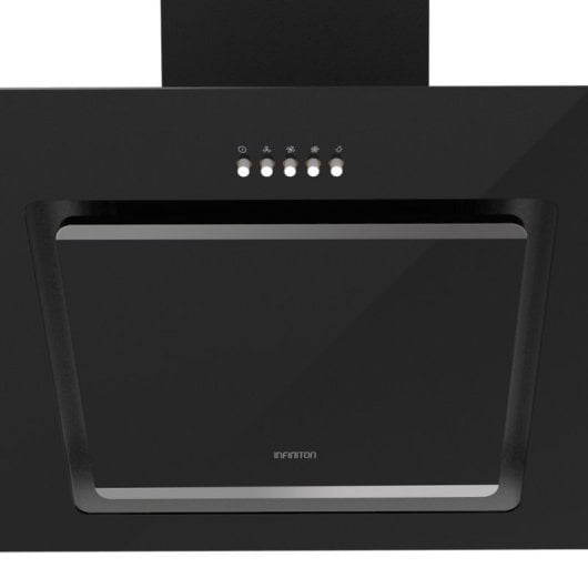 Hotte décorative périmétrique Infiniton CMPTRAL-SG60 60 cm C Verre noir