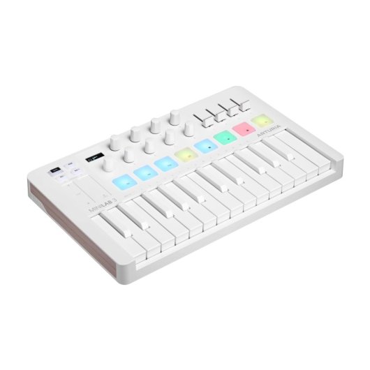 Arturia MiniLab 3 Bianco alpino