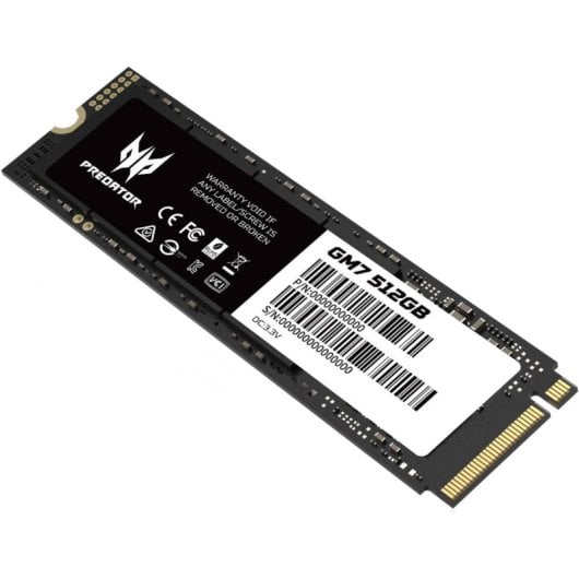 Acer Predator GM7 M.2 512 Go PCI Express 4.0 NVMe