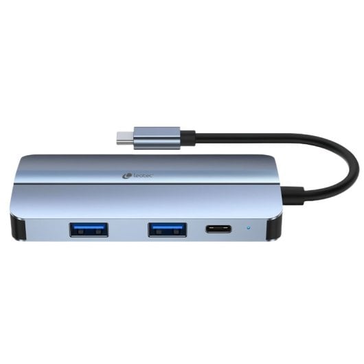 Leotec Docking Station HUB 7 en 1 USB-C/USB/HDMI/VGA