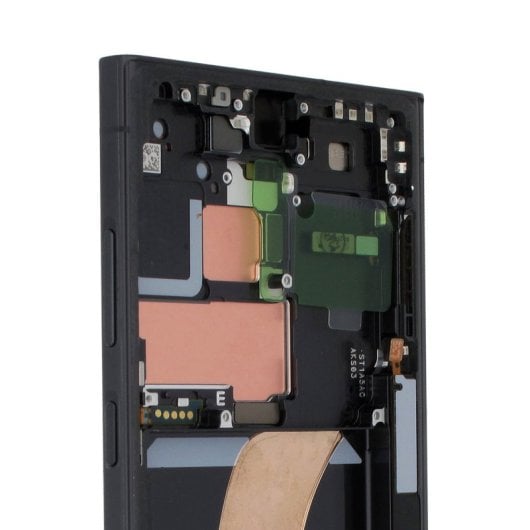 Schermo ufficiale per Samsung S23 Ultra Touch Glass e Phantom Black Chassis