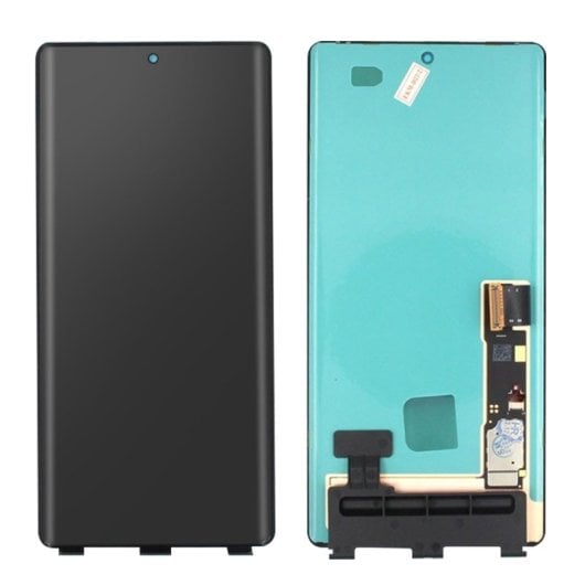 Offizieller Vollbildmodus für Google Pixel 7 Pro mit Touchglas und schwarzem Gehäuse