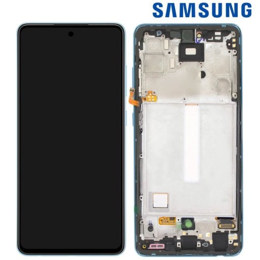 Bloc Completo Samsung A52 Pantalla Lcd Cristal Táctil Original Samsung Azul