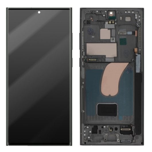 Bloc Complet Clappio pour Écran Oled Ultra Vert Samsung Galaxy S23