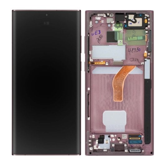 Bloc Complet Samsung S22 Ultra Tactile Ecran Lcd Original Samsung Noir