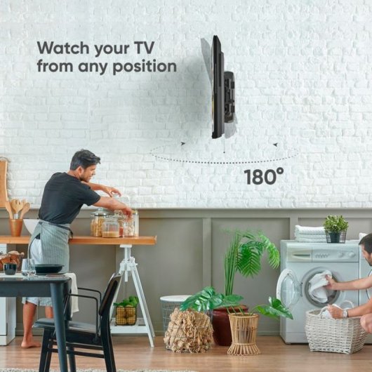 Onkron M4R-B Soporte TV de Pared 32"-65" hasta 41Kg Negro
