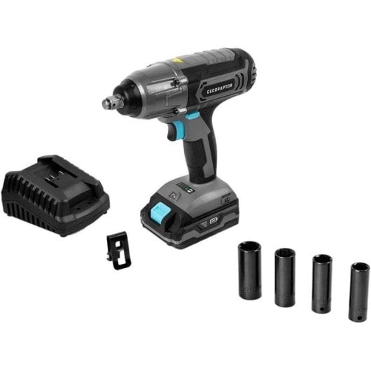 Chiave a impulsi Cecotec CecoRaptor Impact 2020 Ultra Batteria 20V 400Nm LED