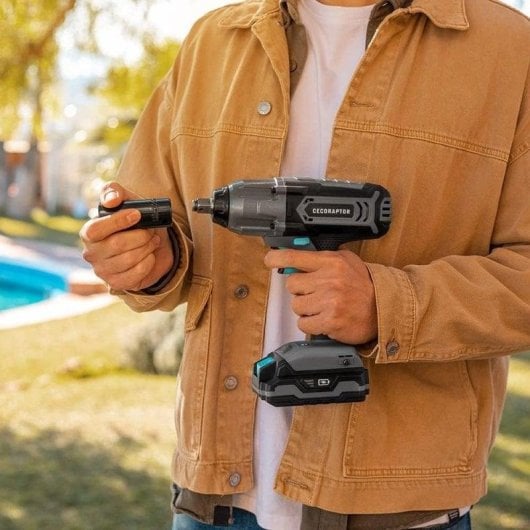 Chiave a impulsi Cecotec CecoRaptor Impact 2020 Ultra Batteria 20V 400Nm LED