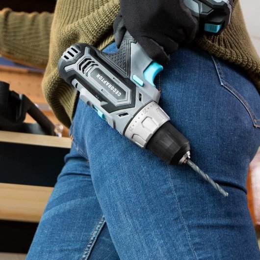 Cecotec CecoRaptor Perfect Drill 4020 X-Treme Taladro Atornillador/Perforador y Percutor de Batería