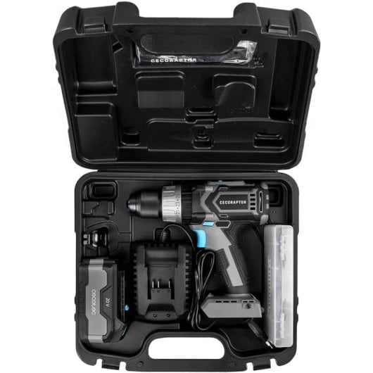 Cecotec CecoRaptor Perfect Drill 4020 X-Treme Taladro Atornillador/Perforador y Percutor de Batería