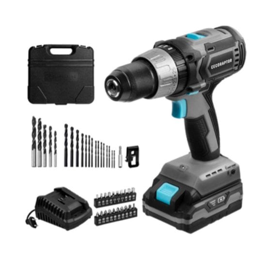 Akku-Schlagbohrmaschine Cecotec CecoRaptor Perfect ImpactDrill 2020 Brushless Ultra 20V 2Ah LED 2 Gänge