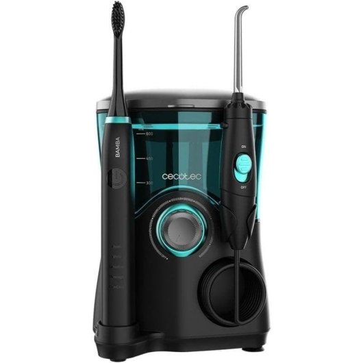 Idropulsori Cecotec Bamba ToothCare Jet Clean Tecnologia Sonica 10 Velocità 7 Ugelli