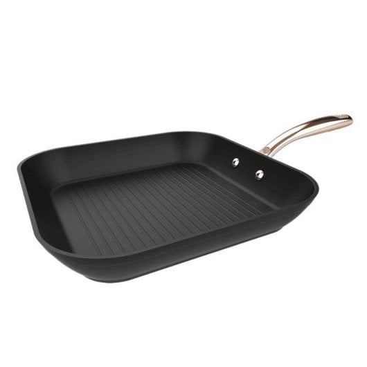 Grillpfanne Cecotec 01121 Aluminium 28 cm Teflon Platinum Plus Antihaft Induktion