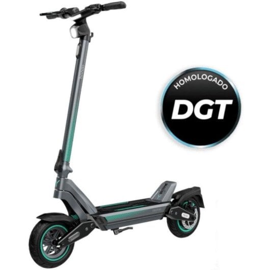 Patinete eléctrico Cecotec Bongo Serie Y45 350W Autonomía 45km Ruedas 10" Doble suspensión Verde