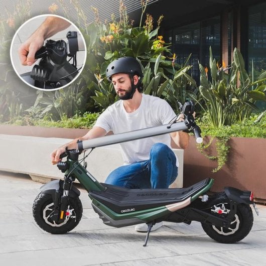 Cecotec Bongo Serie Doble Z85 Patinete Eléctrico 10.5" 2200W Verde