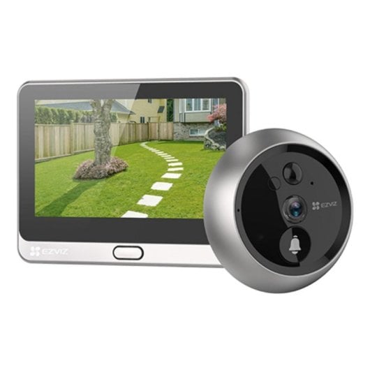 Digitaler Türspion WiFi EZVIZ DP2 2K Bildschirm 4,3” 166° Nachtsicht