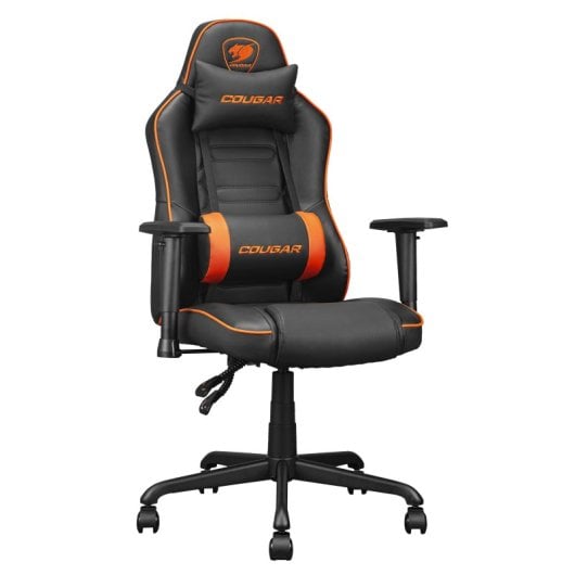 COUGAR Gaming 3MFSLORB.0001 sedia per videogioco Sedia da gaming per PC Seduta imbottita Nero, Arancione