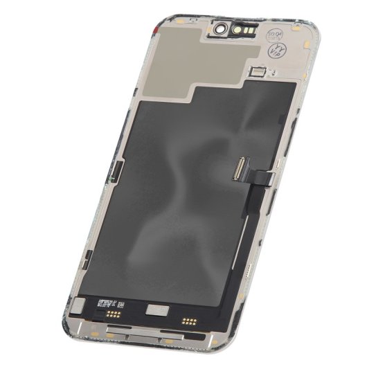 Écran et vitre tactile OLED Clappio pour iPhone 15 Pro Max, qualité OEM, noir