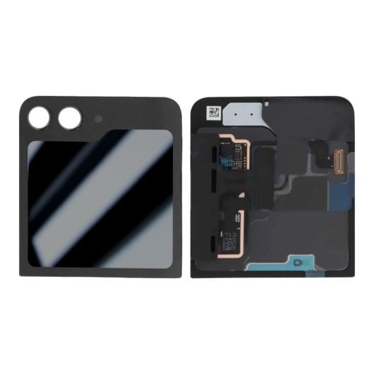 Schermo esterno completo ufficiale per Samsung Z Flip 5 Black Touch Chassis