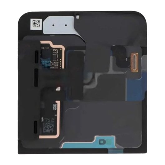Schermo esterno completo ufficiale per Samsung Z Flip 5 Black Touch Chassis
