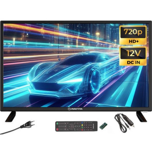 Manta 24LHN124D 24" LED HD com Adaptador 12V