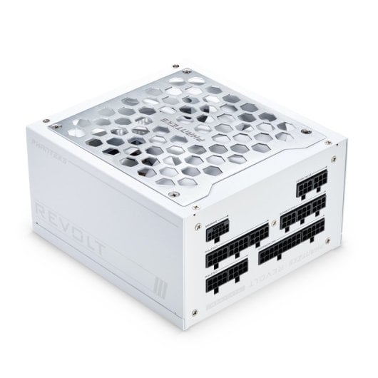 Phanteks Revolt 1000W 80 Plus Platinum Modulaire Blanc