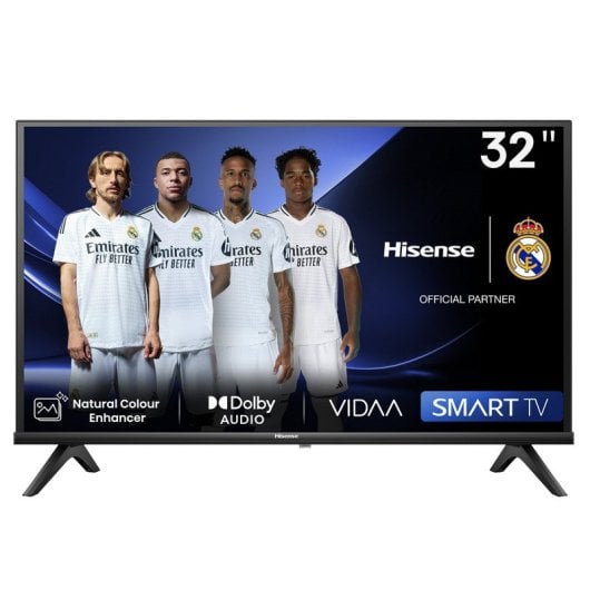 Téléviseur intelligent LED HD Hisense 32A4N 32"