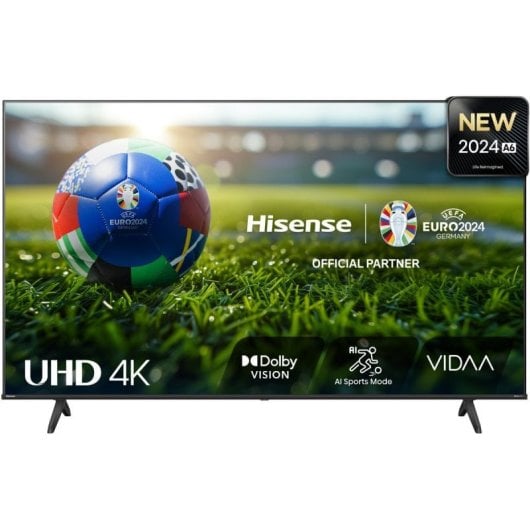 Téléviseur intelligent Hisense 58A6N 58" DLED UltraHD 4K Dolby Vision VIDAA