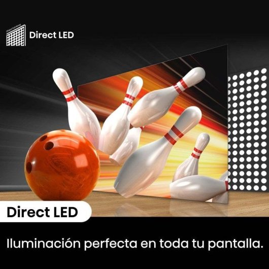 TV Hisense DLED 65A6N 65" 4K UltraHD 60Hz Smart TV VIDAA HDR10 Dolby Vision