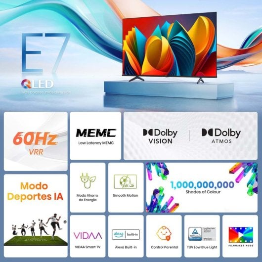 Hisense 75E7NQ 75" QLED UltraHD 4K HDR10