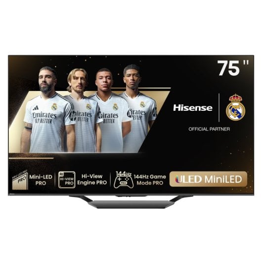 Hisense 75U7NQ 75" Mini-LED UltraHD 4K 144Hz IMAX Dolby Vision