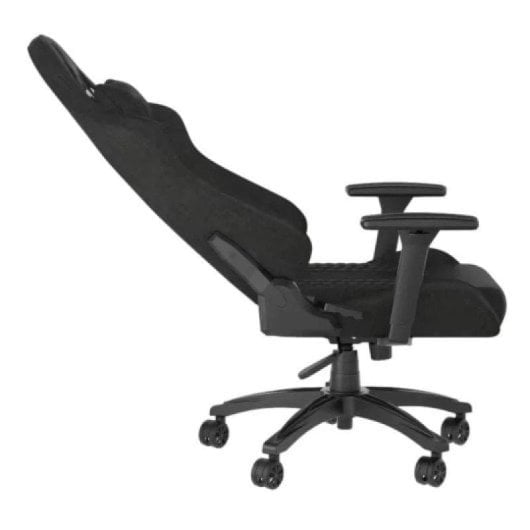 Corsair TC100 RELAXED v2 Fabric Silla Gaming Negra con Cojín y Almohada Cervical Grises