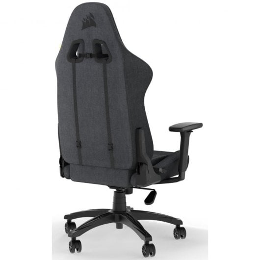 Corsair TC100 RELAXED v2 Fabric Silla Gaming con Cojín y Almohada Cervical Gris/Negra