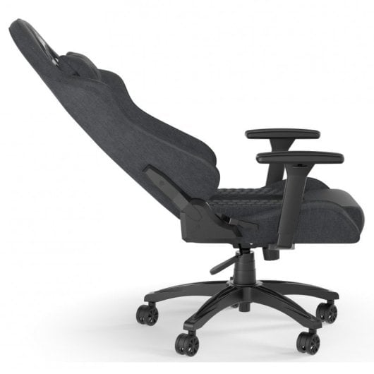 Corsair TC100 RELAXED v2 Fabric Silla Gaming con Cojín y Almohada Cervical Gris/Negra