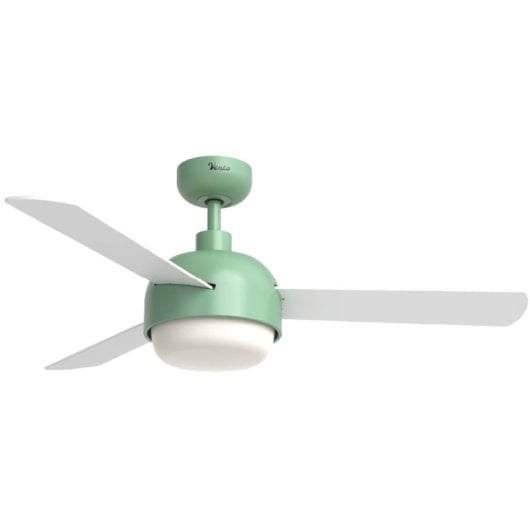 Universal Blue Vento 6048T Ventilador de Techo Silencioso con Luz y WiFi 35W 122cm Turquesa